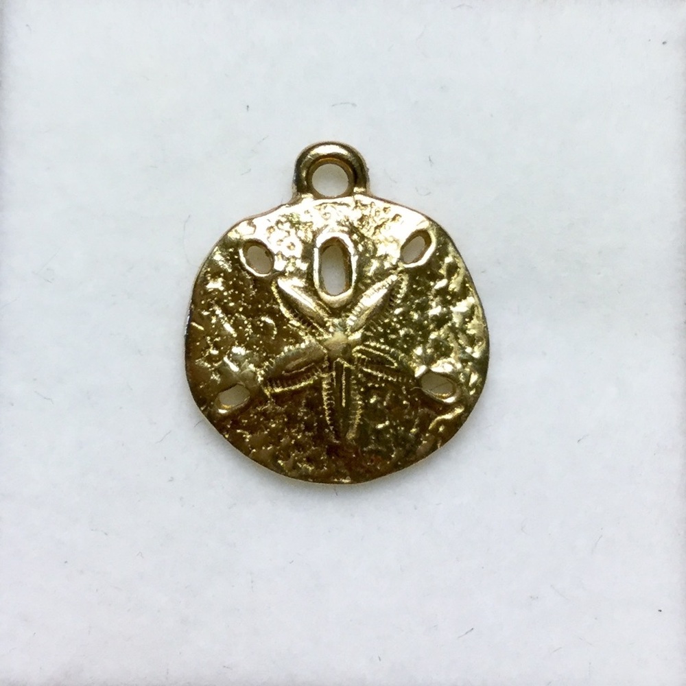 14K James Avery Sand Dollar Charm